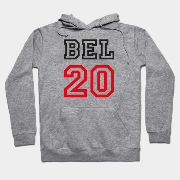 BELGIUM 20 Hoodie by eyesblau